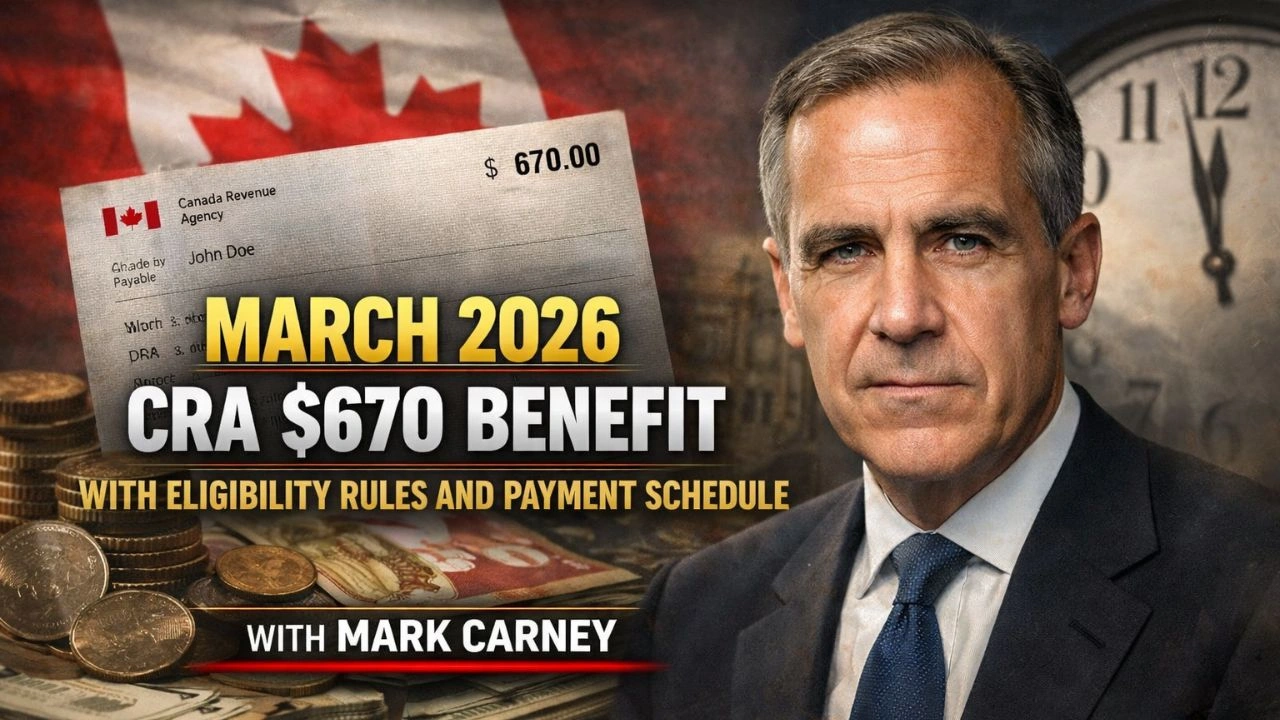 March 2026 CRA $670 benefit with eligibility rules and payment schedule